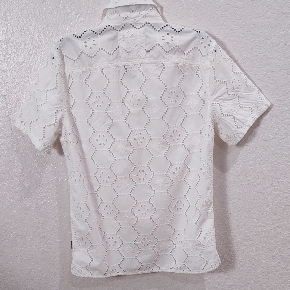 Hollister White Men's Shirt - Picture 10 of 16
